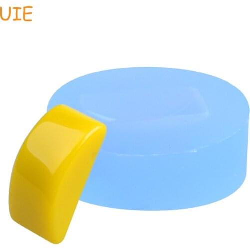 BYL029U Shape Cabochon Silicone Earring Necklace Pendant Mold for Resin Jewelry Making DIY Crafts Decoration chocolate mold