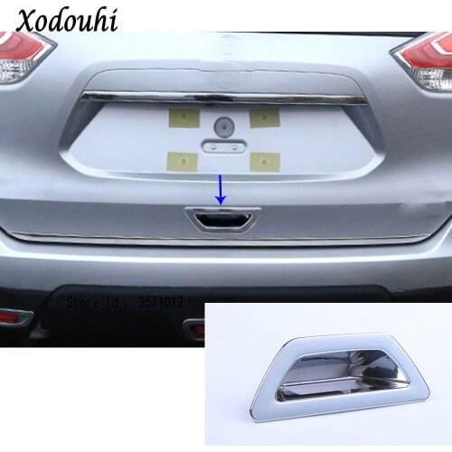 For Nissan X-Trail XTrail T32/Rogue 2014 2015 2016 car cover stick frame trims tail rear door handle bowl lamp panel hoods 1pcs