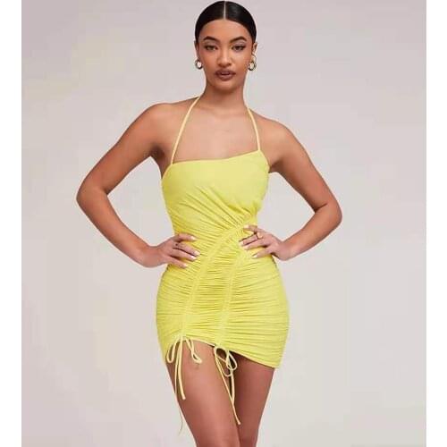 Желтые летние платья FANAN China At AliExpress