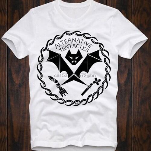 T Shirt Alternative Tentacles Punk Rock Dead Record Label Company Kennedys Holiday Cambodia Dicks Husker Retro Vintage