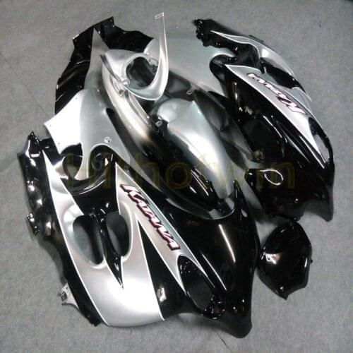GSX 750F GSX 600F ABS Plastic Bodywork Set motorcycle fairing for GSX750F GSX600F 2003 2004 2005 2006 Botls black silver