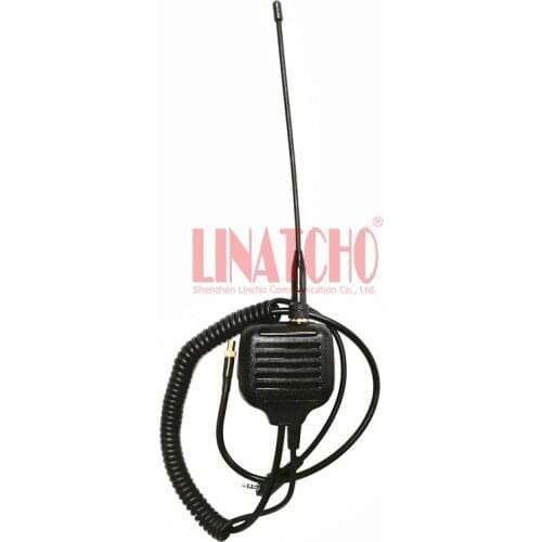 KMC-26 Mic Handheld Speaker Microphone + Antenna SMA female For Baofeng WOUXUN UV-5R