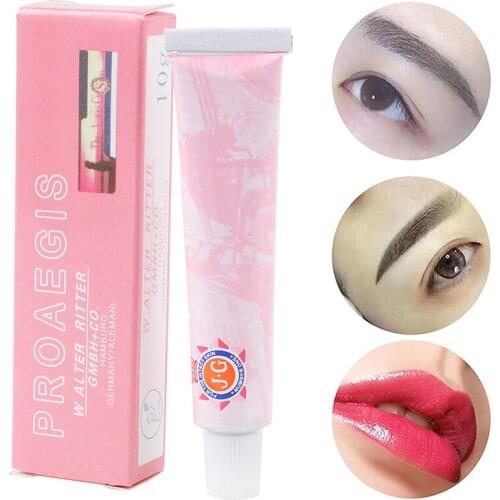 10g Tattoo Care Cream Before Operation Piercing Semi Permanent Makeup Eyebrow