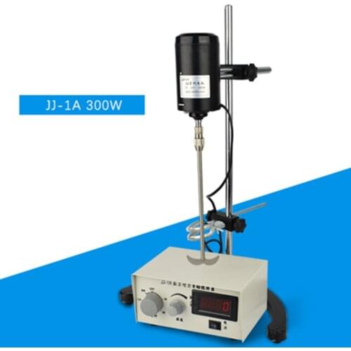 220V 300W Laboratory Electric Mixer Digital Display Lab Agitator Overhead Laboratory Stirrer