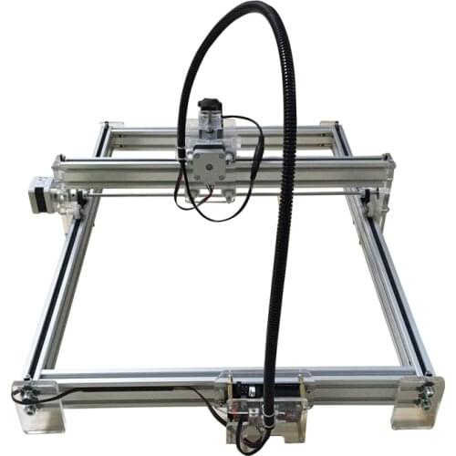 CNC 1720+1000mw laser GRBL control Diy high power laser engraving CNC machine,3 Axis pcb Milling machine,Wood Router+1w laser