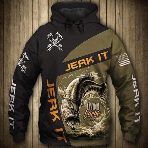 PLstar Cosmos New Fashion Animal Fishing Art Harajuku casual Tracksuit Funny 3D Print Hoodies/Sweatshirt/Jacket/Mens Womens -33