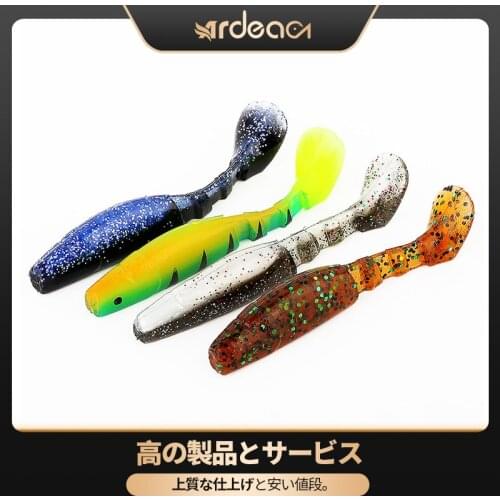 ARDEA Soft Fishing lure Worm Silicone Bait Wild Stick Lures Worm Lures Soft Tackle Carp bass Pesca Lures Trout Lure