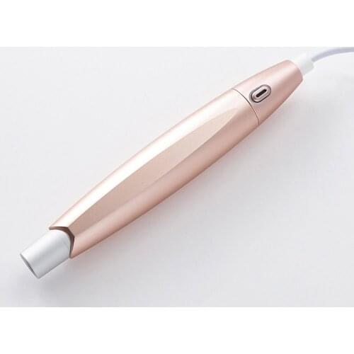 Professional Portable Tattoo Permanent Makeup Eyebrow Tattoo Machine Pen Eyebrow Eyeliner Pen Pink Color Screw Makeup Needles