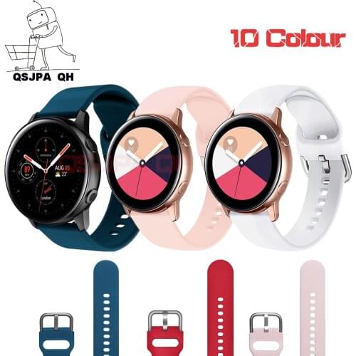 Strap for Samsung Galaxy Watch Active 2 44mm 40mm ремешок 20mm 22mm Watch Band for Galaxy 46mm amazfit Gear sport wrist bracelet