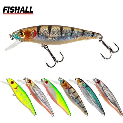 Fishall Greedy Guts Hard Bait 66mm 6.5g 77mm 10.5g 88mm 14.5g Magnet Weight Transfer Minnow Lure Wobbler Bass Pike