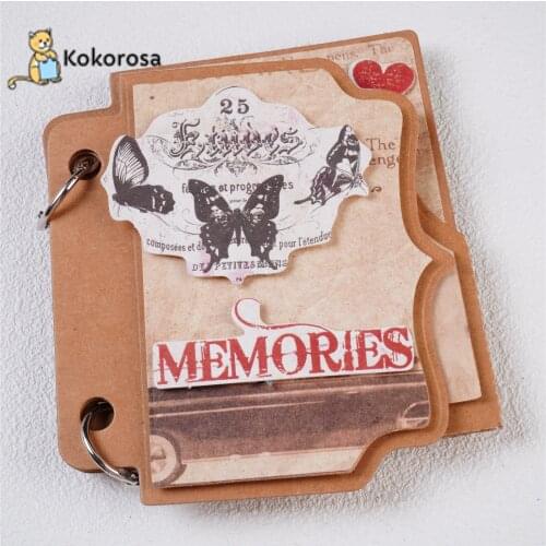 Kokorosa Handmade Photo Album Cutting Dies Metal Dies Scrapbooking Album Card Making Embossing Stencil Diecuts New 2021