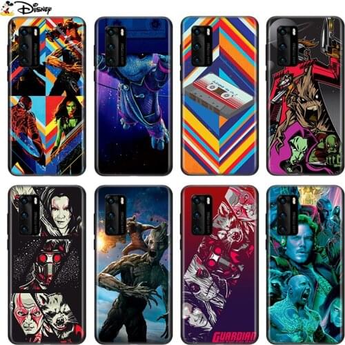 Silicone Cover Guardians of the Galaxy For P Smart S Z Mate 40 30 20 10 Plus PRO Plus Lite 2018 2019 2020 Phone Case