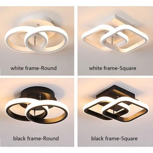 Modern Led Chandelier Small Corridor Light 110v 220v Ceiling Chandelier Lighting for Home Living room Dining room Star Lamps