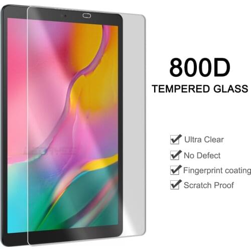 LECAYEE 9H Scratch Proof Tempered Glass for Samsung Galaxy Tab A 10.1 inches 2019 SM-T510 T515 Ultra Clear Screen Protector HD