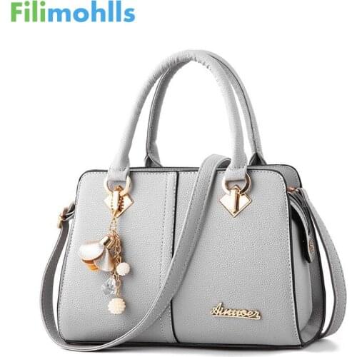 Brand women hardware ornaments solid totes handbag high quality lady party purse casual crossbody messenger shoulder bags S1224