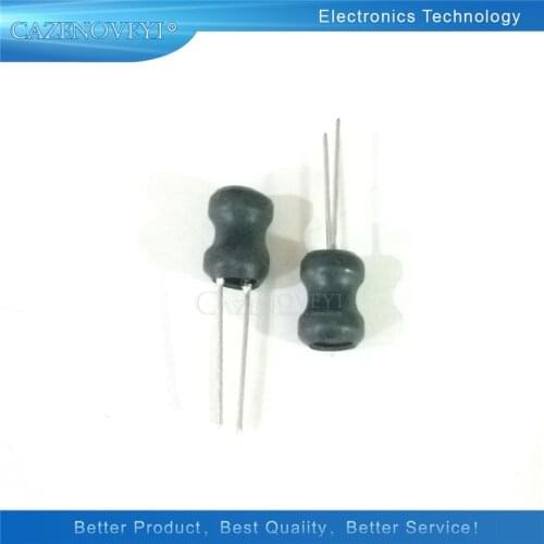 10pcs Unshielded Wirewound DIP power Inductor 0912 (9*12mm) 100uH 220uH 330uH 470uH 1mH 2.2mH 3.3mH 4.7mH I-shaped inductance