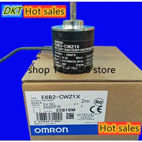 E6B2CWZ1X OMRON Rotary Encoder E6B2-CWZ1X 300 360 400 500 600 1000 1024 1200P/R DC5V