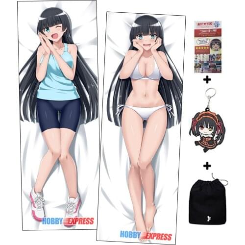Hobby Express Akemi Soryuin Dumbbell Nan Kilo Moteru? Dakimakura Japanese Otaku Waifu Hugging Body Pillow Cover ADP19060-1