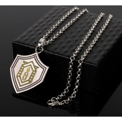 MQCHUN New Japan Anime Tokyo Ghoul Necklaces Pendants Alloy Kaneki Ken Mask Cosplay Pendant Necklace for Men Women Gifts -30