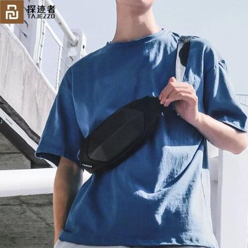 Xiaomi Youpin Tajezzo Crossbody Chest Bags Travel Casual Waterproof Waist Bags Unisex Hip Bag Belt bag for men women outdoor