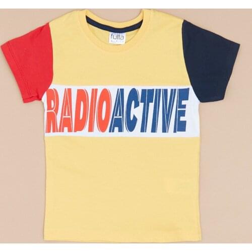 Radio Printed Boy Clothing Tshirt Kids Tops Children T-shirts for Baby Boys Short sleeve Tshirts Toddlers Tops For Summer Spring