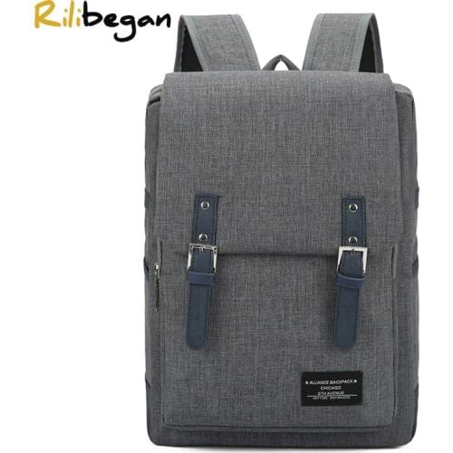 New 15 Inch Laptop Backpack Men Travel Bag Oxford Computer Backpack Large Capacity Multifunctional Waterproof Laptop Backpack