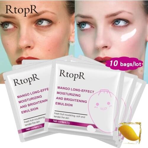 Mango Green Pure Brightening Repair Milk Emulsion Face Moisturizer Anti-Aging Anti Wrinkle Day or Night Face Emulsion Skin Care