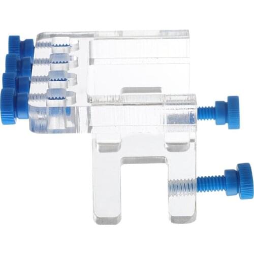 Aquarium Water Pipe Clamp Adjustable Acrylic Dosing Pump Tube Water Pipe Bracket Titration Hose Holder Bracket