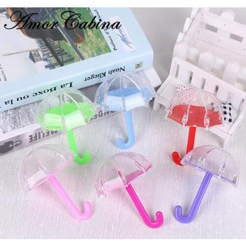 30pcs European creative personality umbrella box candy box baby shower gift box plastic baby full moon party candy box
