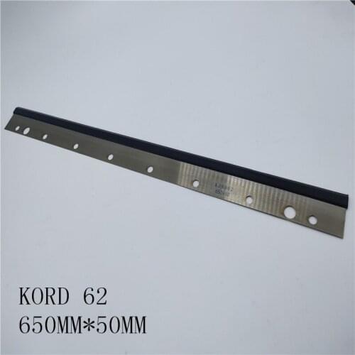 6 PCS Wash Up Blade for KORD62 650*50mm Offset Printing Machine Replacement 10holes