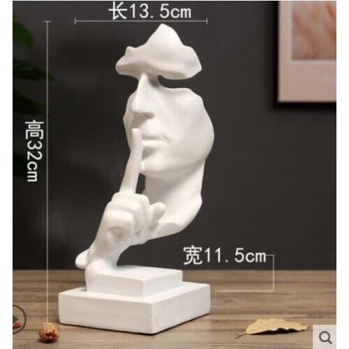 Arts Crafts resin handicraft Modern creative crafts decoration sculpture Nordic office room TV cabinet window decoration