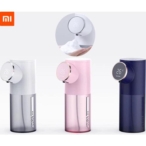 Xiaomi Youpin Automatic Soap Dispenser USB Rechargeable 320ml Liquid Soap Dispensers Digital Display Foam Hand Sanitizer Machine