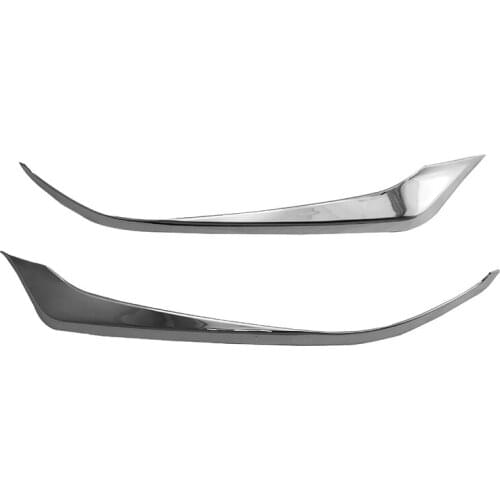 For Honda HR-V Vezel 2016-2020 Chrome Front Bumper Lip Anti-Scratch Strip Trim