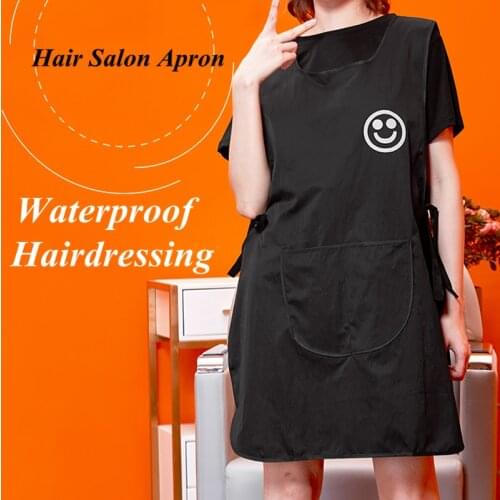 Hair Salon Apron Hairdressing Cape For Barber Waterproof Dyeing Cape For Hairdresser Work Clothes Hairdressing Apron G1014