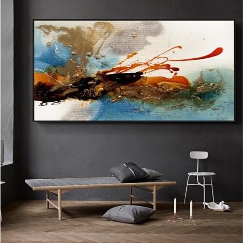 Colorful Rhythm Canvas Painting Modern Abstract Posters and Prints Wall Art Picture for Living Room Home Decoration Cuadros
