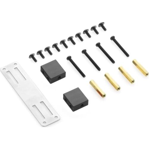 Upgraded Metal Servo Fixed Mount Bracket Kit Parts for Wpl Rc Truck Car Accessories Toys for Children