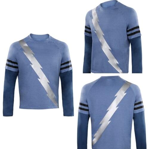 WandaVision Wanda Vision Quicksilver Cosplay Costume Outfits Shirt Halloween Carnival Suit