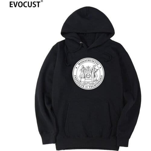 MIT MASSACHUSETTS INSTITUTE OF TECHNOLOGY 1861 PUO SEAL men Hoodies Sweatshirts women unisex Combed Cotton