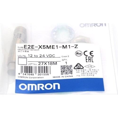 Omron original genuine M12 proximity diameter switch sensor E2E-X5ME1-M1-Z connector