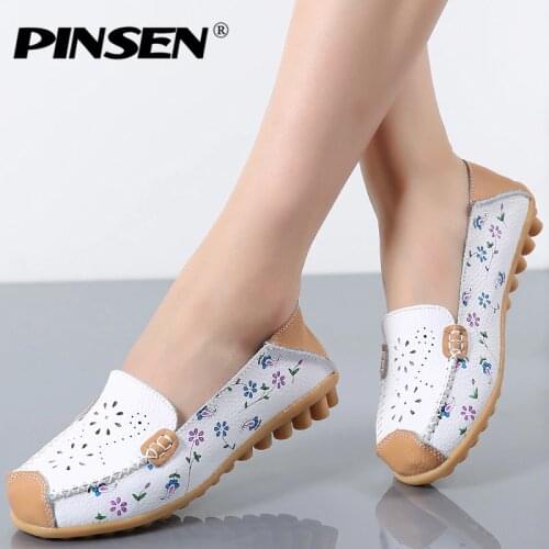 Pinsen Women's Ballet Flats With Heels