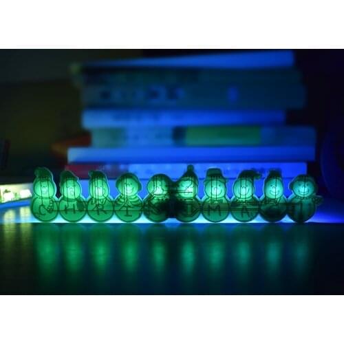 DIY Christmas Snowman Music Box Full Color LED Flashing Kit Built-in 14 Backlight & Songs Christmas Soldering Assemble Kit