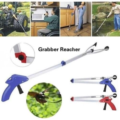 Foldable Litter Reachers Pickers Pick Up Tools Gripper Extender Garbage Picker Up Tool Grabbers Collapsible Pick Grabber W6Z4