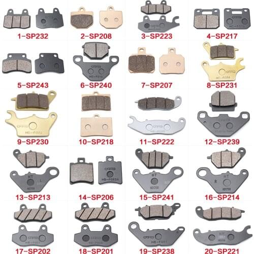 CVO1 Pair Bicycle Disc Brake Pads Semi-metallic Resin Pads Mountain Bikes Cycling Road Brake Block