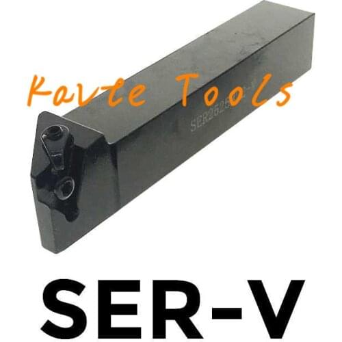 1PCS SER1616H16-V SER2020K16-V SER2525M16-V SER2020K22-V SER2525M22-V SER3232P22-V Vertical external thread cutter bar