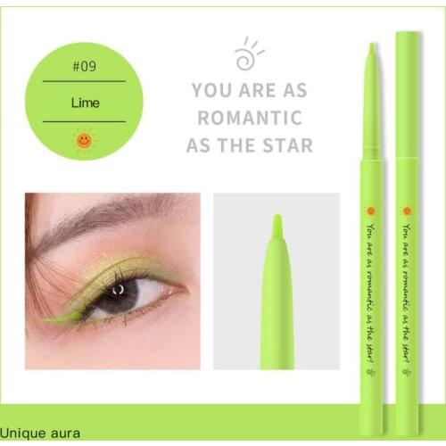 13 Color Gel Eyeliner Pencil Waterproof Eye Makeup Long Lasting Shimmer Eye Liner Blue Red Green White Gold Brown Eyliner TSLM1