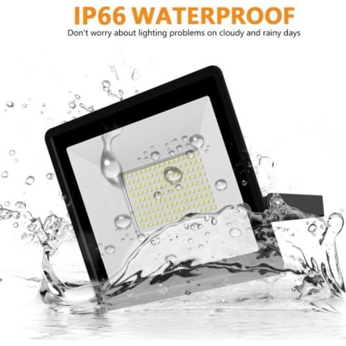 220V LED Flood Light 10W 20W 30W 50W 100W Reflector LED Spotlight Outdoor IP66 Waterproof Floodlights Garden Square Street Lamp