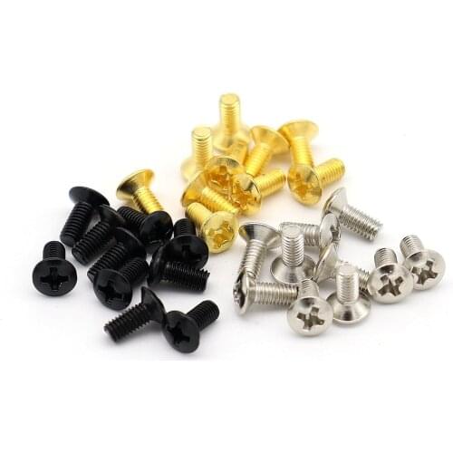 50/100pcs Electric Guitar Switch Screw installation Screw for SQ ST Electric Guitar Accessories 3mm×8mm