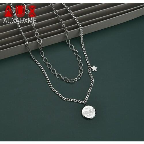 Панк-ожерелья Auxauxme China At AliExpress