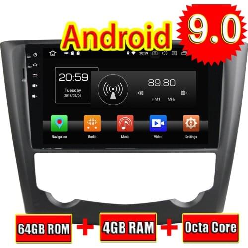 Topnavi Android 9.0 Car Media Center Player For Kadjar 2016 Audio Radio Stereo Two DIN GPS Navigation Octa Core NO DVD