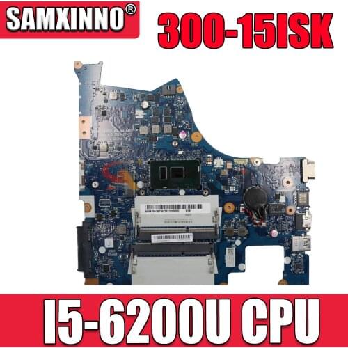 BMWQ1/BMWQ2 NM-A482 Original mainboard For Lenovo 300-15ISK Laptop motherboard with I5-6200U CPU 100% Fully Tested